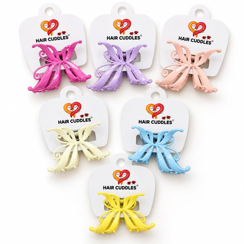 Butterfly Bow Hair Claw (Medium Size)