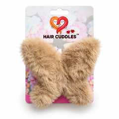 Fluffy Butterfly Hair Clip 8 × 7 cm – Soft Fuzzy Hair Accessory | Hair Cuddles™