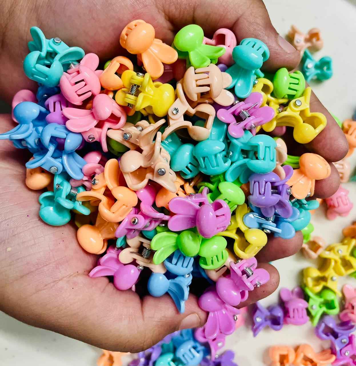 60 Mini Hair Claw Clips for Women & Girls