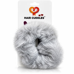 Fluffy Heart Scrunchie 7 × 7 cm – Soft Fuzzy Hair Tie | Hair Cuddles™