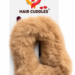 Fluffy Heart Scrunchie 7 × 7 cm – Soft Fuzzy Hair Tie | Hair Cuddles™