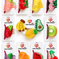 Cute Fruit Hair Claw Clips for Girls – Assorted Designs | Hair Cuddles™