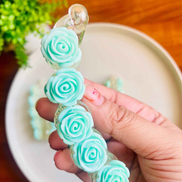 Matte Rose Banana Hair Clip