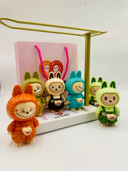 Cartoon Doll Keychain | Designer Cartoon Figure Key Ring for Bag, Backpack & Car Keys