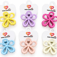 Premium Metal Flower Hair Claw (Medium Size)