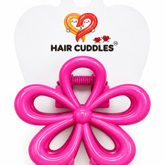 Premium Metal Flower Hair Claw (Medium Size)