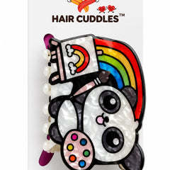 Cute Panda Hair Claw Clip – Kawaii Animal Hair Accessories for Girls & Women (Approx. 8 × 4 cm)