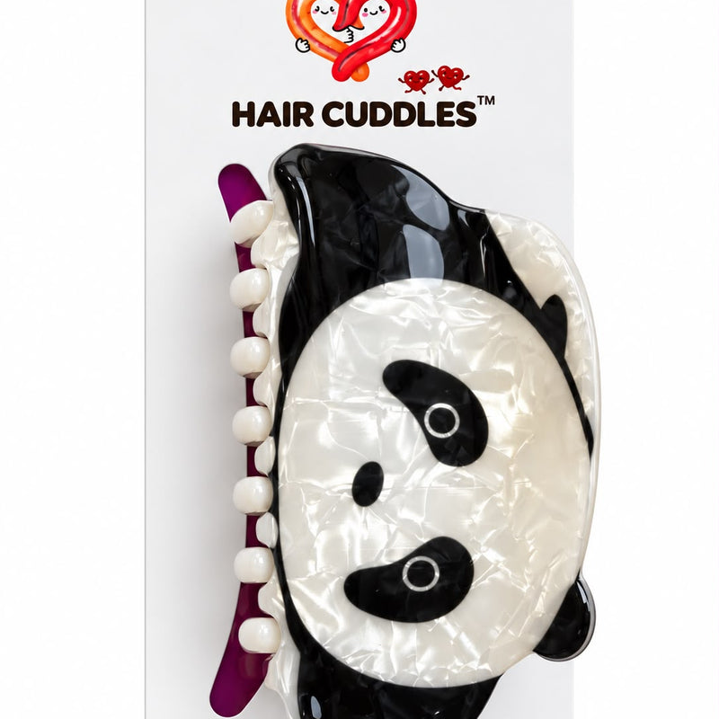 Cute Panda Hair Claw Clip – Kawaii Animal Hair Accessories for Girls & Women (Approx. 8 × 4 cm)