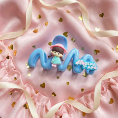 Zig-Zag Cartoon Hair Clips – Queen Edition 👑