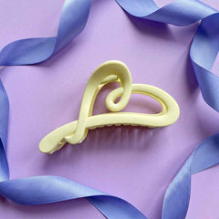 Heart Twist Claw Clips 💖