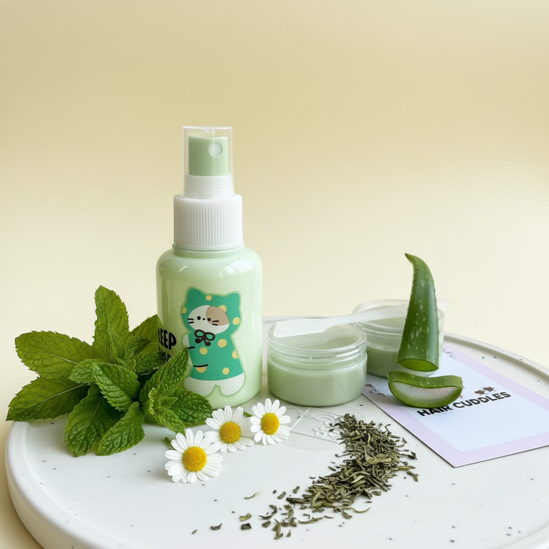 Hair Cuddles Travel Bottle Kit