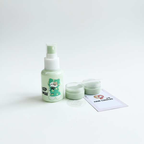 Hair Cuddles Travel Bottle Kit