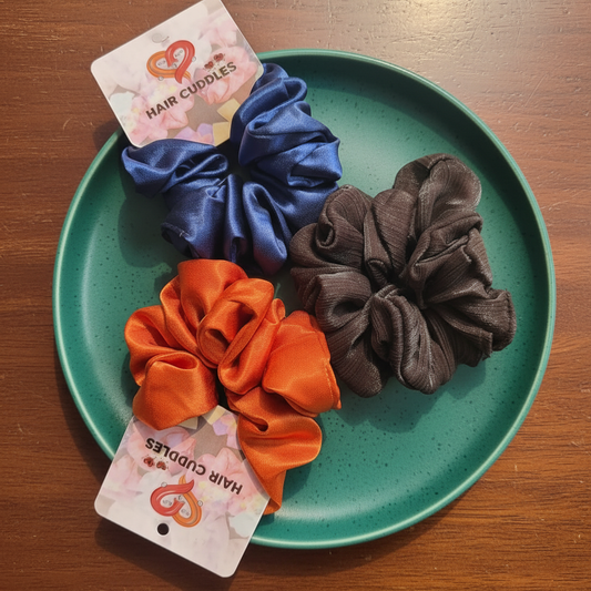 Premium Satin Scrunchies
