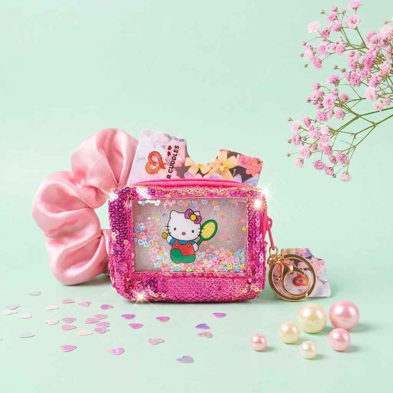 Small Zipper Pouch with Charm