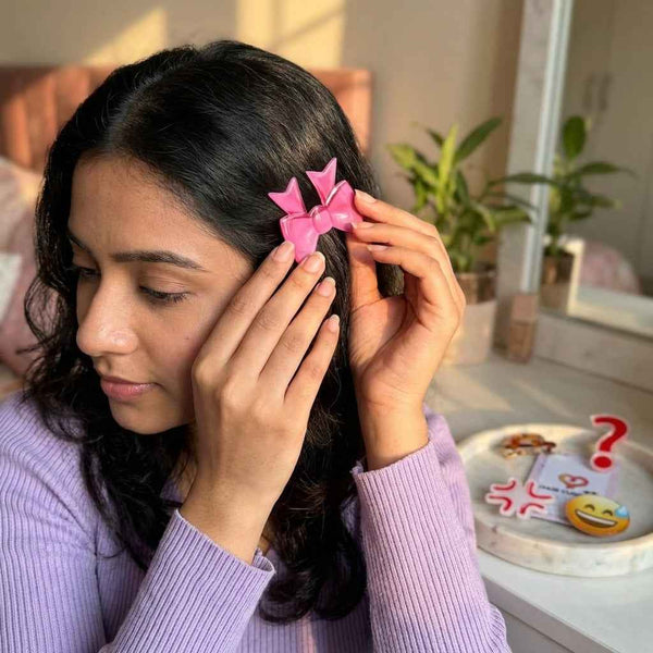Emoji Hair Clips – Cute Expression Pins Set 💖✨