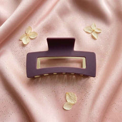 Sleek Rectangle Dual Tone Claw Clips ✨