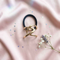 Gloden Haircuff Hair Ties