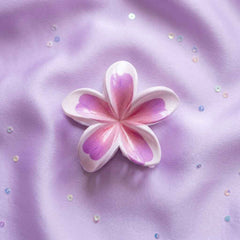 Flower Hair Claw Clip