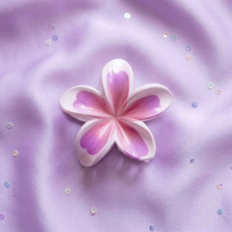 Flower Hair Claw Clip
