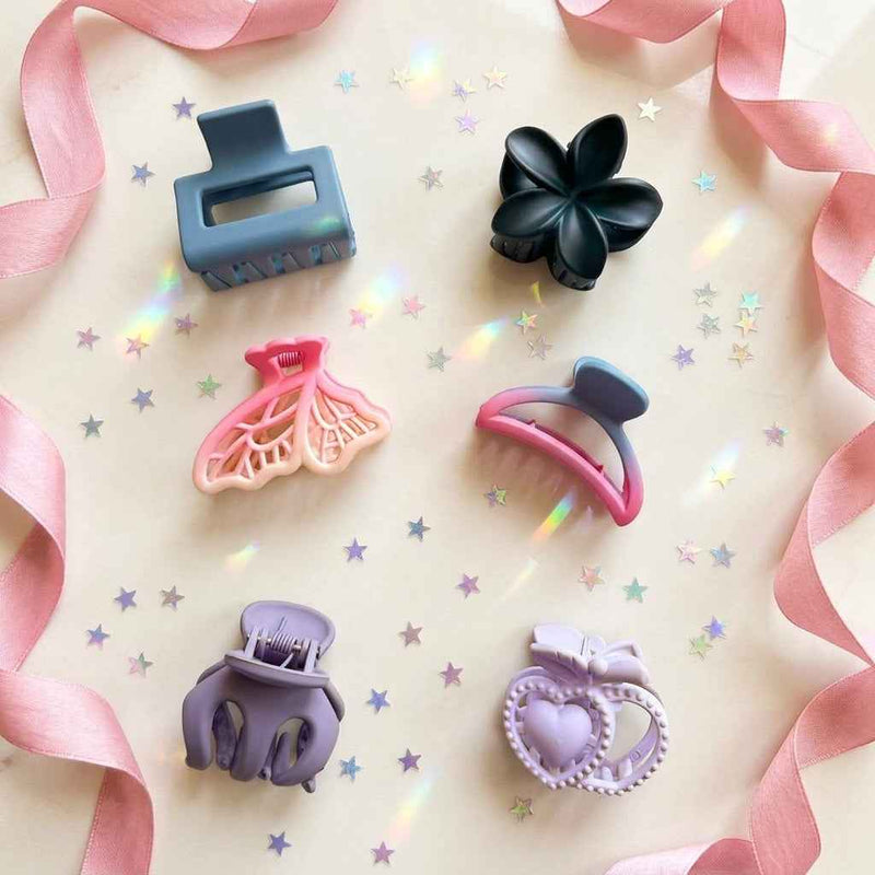 Mini Claw Clips Set (6 Pieces)