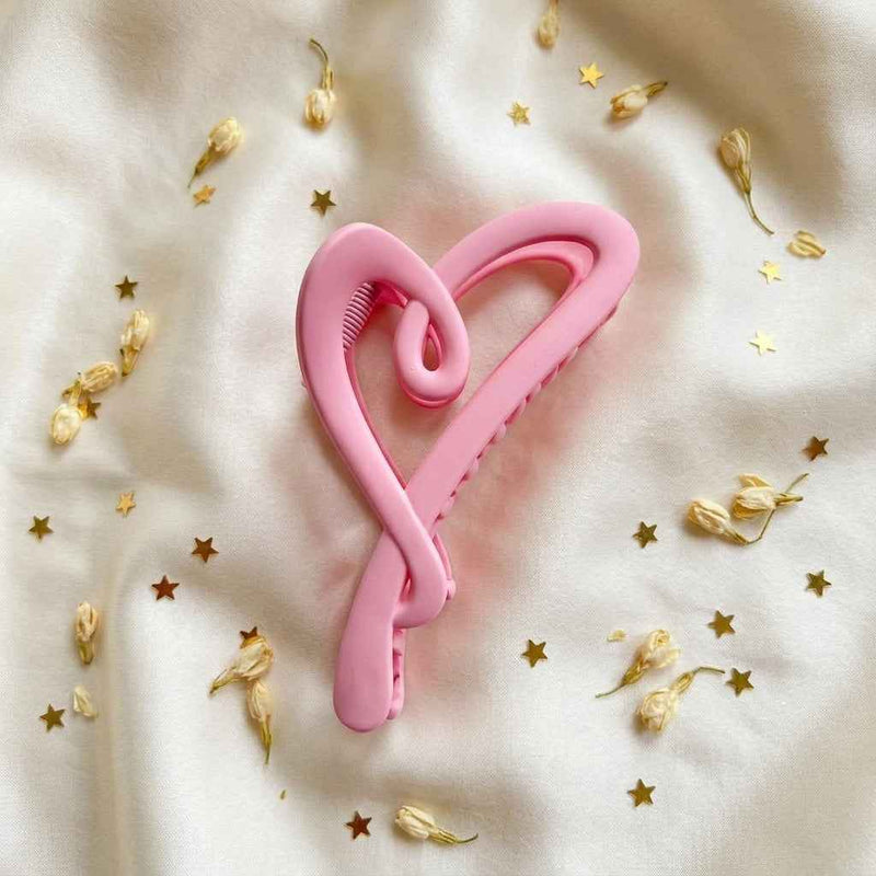 Heart Twist Claw Clips 💖