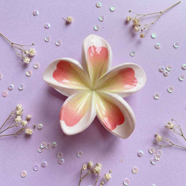Flower Hair Claw Clip