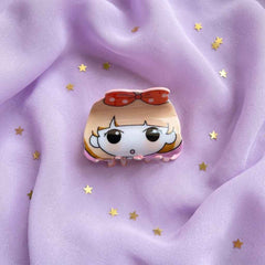 Cartoon Claw Clips – Cute Girl 🎀💖