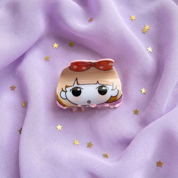 Cartoon Claw Clips – Cute Girl 🎀💖