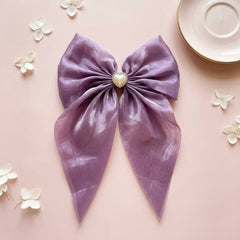 Satin Hair Bow for Girls & Women - Big