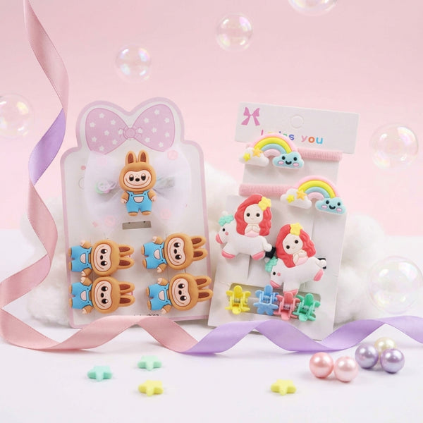 Hair Clips Combo Set