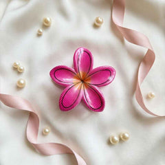 Glossy Blossom Claw Clips – Vibrant Floral Collection 🌺✨