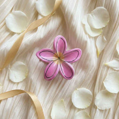 Glossy Blossom Claw Clips – Vibrant Floral Collection 🌺✨
