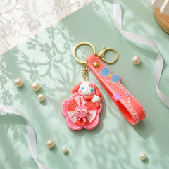 Spinning Wheel Keychain