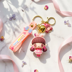 Stylish Doll Keychain