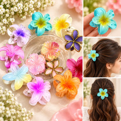 Pack of 12 Mini Hair Claw Clips (Random)
