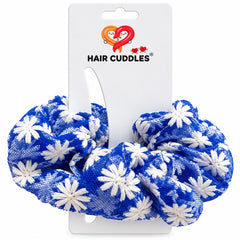 Floral Mesh Scrunchies for Women & Girls | Hair Cuddles™