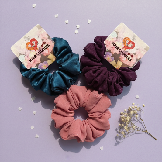 Elegant Scrunchie Set
