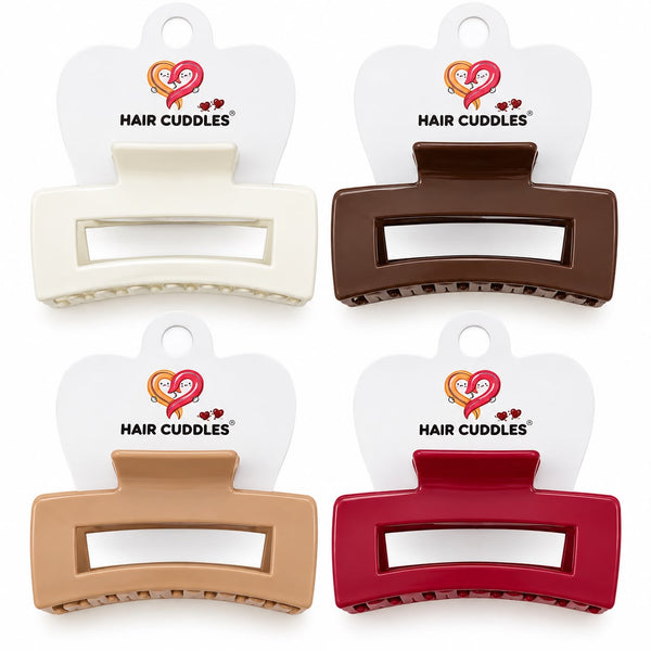 Unbreakable XL Hair Claw Clip – Large Rectangle