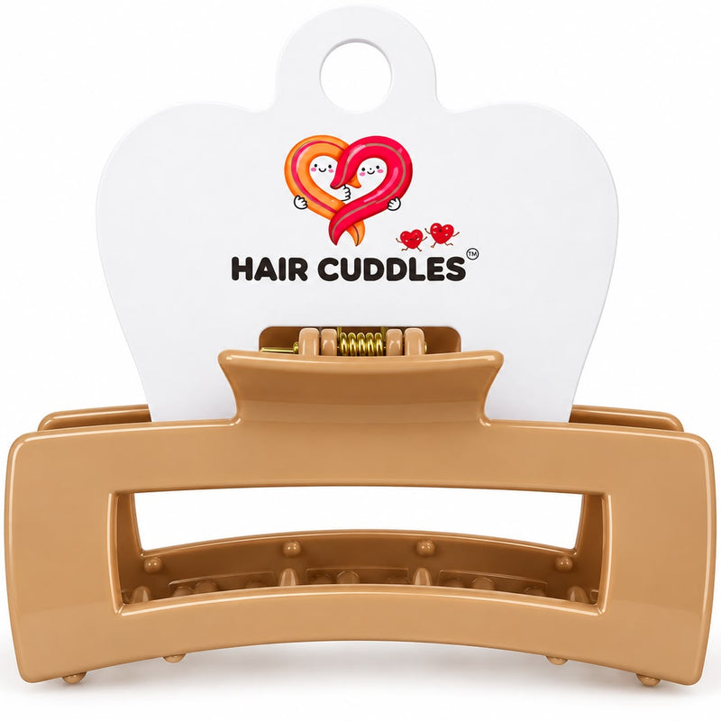 Unbreakable XL Hair Claw Clip – Large Rectangle