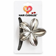 Premium Korean Silver Metal Hair Claw